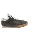 Chloé Chloe Kick Panelled Leather Sneakers In Brown