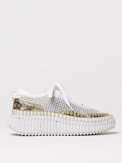 CHLOÉ SNEAKERS CHLOÉ WOMAN COLOR BROWN,G43939032