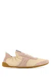 Chloé Chloe Kick Panelled Nylon Sneakers In Pink