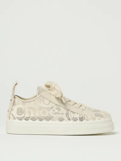 Chloé Sneakers  Woman Color Beige In Sand