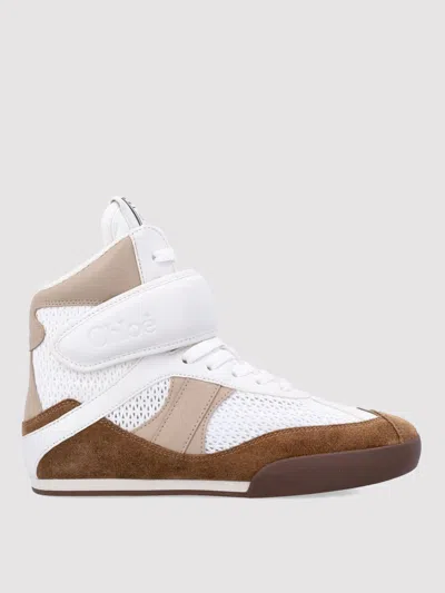 CHLOÉ SNEAKERS CHLOÉ WOMAN COLOR BROWN,G42431032