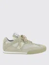 Chloé Kick Mesh And Leather Low-top Sneakers In Gold
