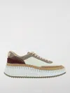 Chloé Nama Platform Sneaker In Military