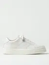 Chloé Lauren Leather Sneakers In White