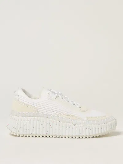 Chloé Sneakers  Woman Color White