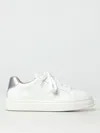 Chloé Lauren Leather Sneakers In White