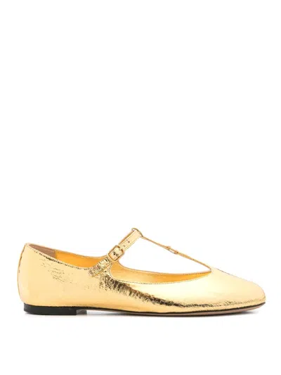 CHLOÉ SANDALIAS - DORADO