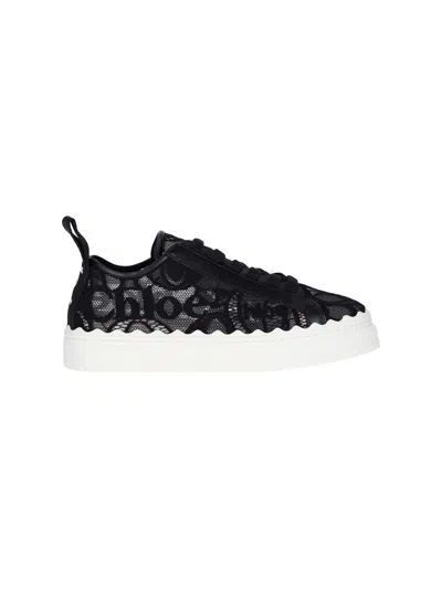 Chloé Sneakers "lauren" In Black
