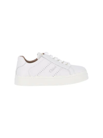 Chloé Sneakers "lauren" In White