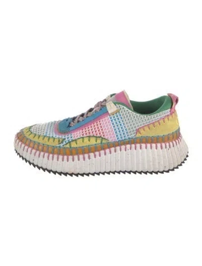 Pre-owned Chloé Sneakers In Multi