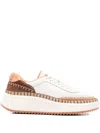 Chloé Chloe Nama Sneakers Women In Pink