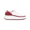 Chloé Red And White Sneakers In Red