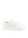 Chloé Lauren Leather Sneakers In White