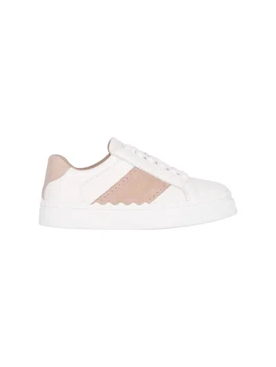 Chloé Lauren Sneakers In White