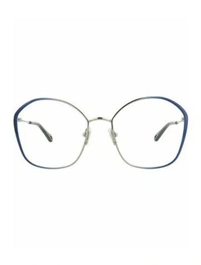 Pre-owned Chloé Solid Eyeglasses W/ Tags In Blue