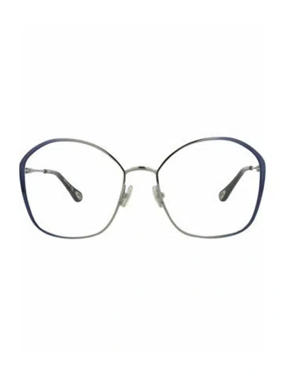 Pre-owned Chloé Solid Eyeglasses W/ Tags In Blue
