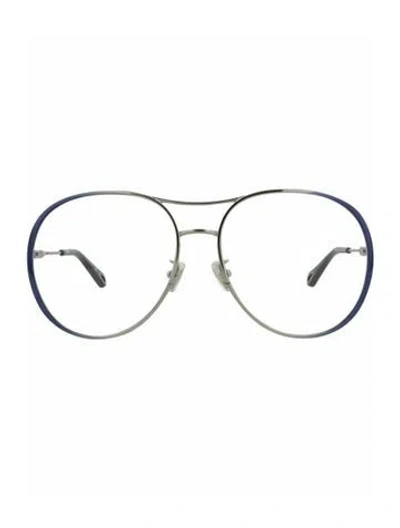 Pre-owned Chloé Solid Eyeglasses W/ Tags In Blue