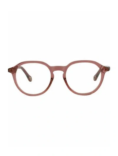 Pre-owned Chloé Solid Eyeglasses W/ Tags In Pink