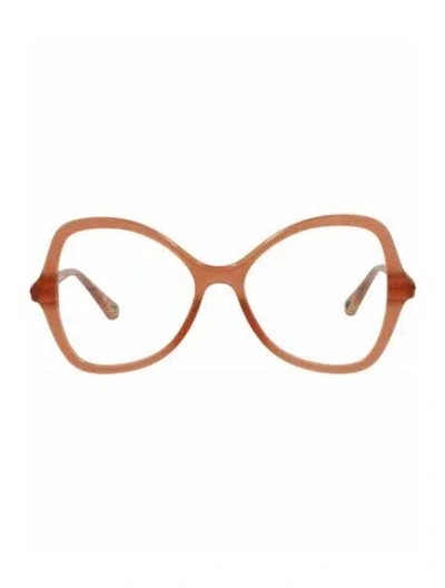 Pre-owned Chloé Solid Eyeglasses W/ Tags In Pink