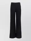 Chloé Sophisticated Wide Leg Trousers In Black
