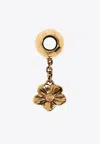Chloé Sphere Flower Dice Bracelet Charm In Gold
