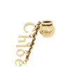 Chloé Sphere Bag Charm Bracelet In Gold