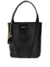 Chloé Small Spin Tote In Grained Leather Bags