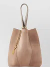 Chloé "spin" Chain Handle Tote Bag In Brown