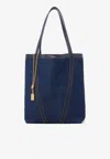 Chloé Spin Panelled Shoulder Bag In Blue