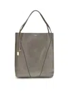 Chloé Women Spin Large Tote Bag In Gray
