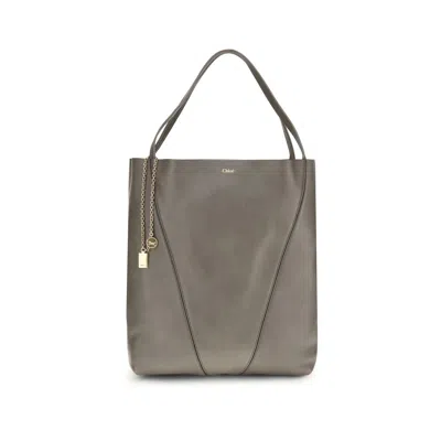 CHLOÉ SPIN LARGE TOTE BAG