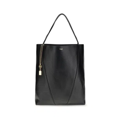 CHLOÉ SPIN LARGE TOTE BAG