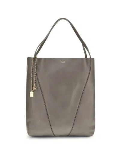 CHLOÉ SPIN LARGE TOTE BAG