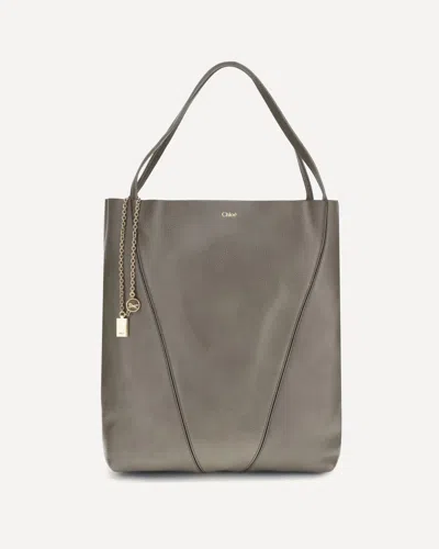 CHLOÉ SPIN LARGE TOTE BAG