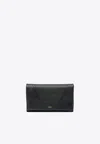 Chloé Spin Leather Clutch Bag In Black