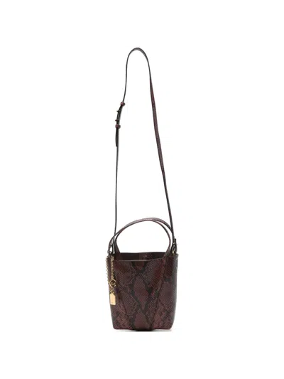 Chloé Spin Leather Tote Bag In Pattern
