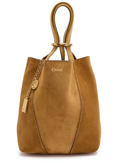 Chloé Chloe Spin Mini Suede Tote