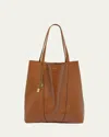 Chloé Spin North-south Tote Bag In Leather