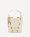 Chloé Spin Garnet Leather Small Tote Bag