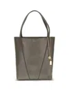 Chloé Women Spin Large Tote Bag In Gray