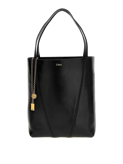 CHLOÉ SPIN SHOULDER BAG