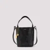 Chloé Spin Calf Leather Shoulder Bag In Black