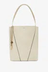 Chloé Chloe Spin Small Beige Tote Bag