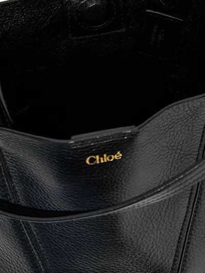 Chloé Spin Small Leather Tote Bag