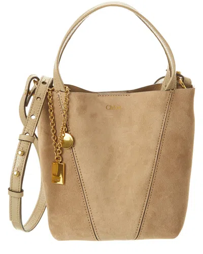 Chloé Spin Small Suede Bucket Bag