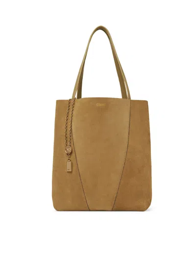 Chloé Spin Suede Tote Bag