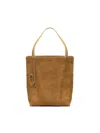 Chloé Spin Tote Bag In Brown