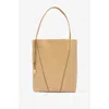Chloé Chloe Spin Tote Bag In Grained Leather In Brown