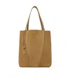 Chloé Spin Tote Bag In Suede Leather