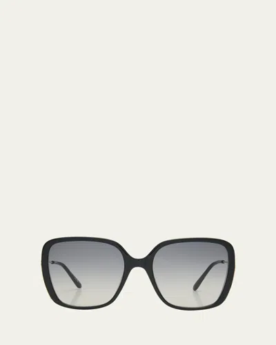 Chloé Square Acetate And Metal Sunglasses
